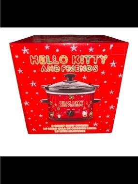 Hello Kitty Red Holiday Slow Cooker with Character Graphics